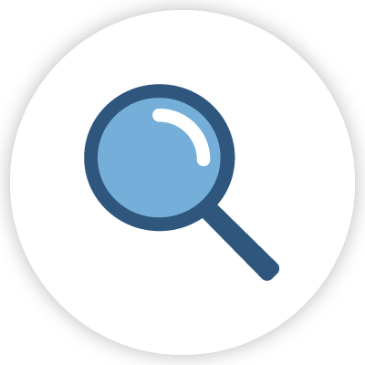 magnifying-glass magnifying glass